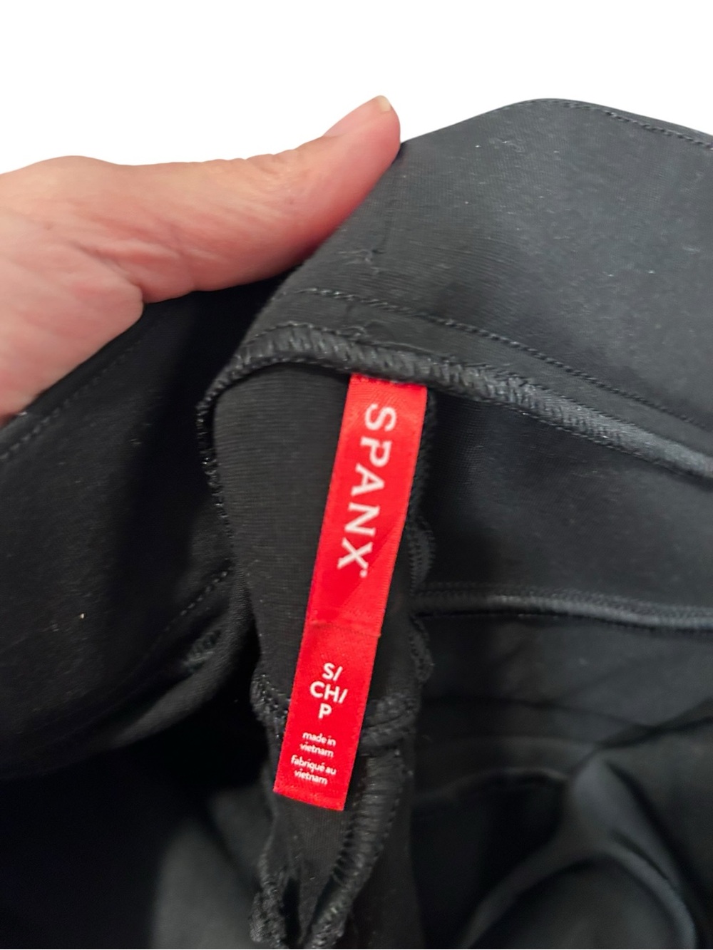 Spanx SUPERSMOOTH PERFECTFIT PONTE FLARE PANT BLACK size small pull on 20252R - Picture 6 of 10